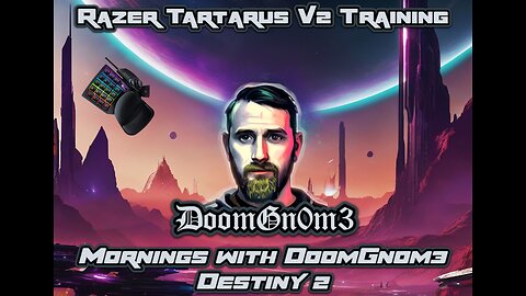 Mornings with DoomGn0m3: A Date with DESTINY 2 Ep. 3 EMOTES and ALERTS!!!