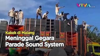 Parade Sound System Kian Mencekam, Nyawa Seorang Kakek Terenggut