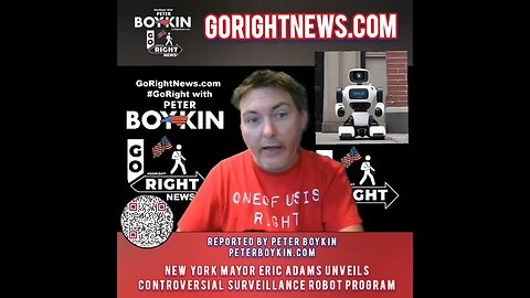 New York Mayor Eric Adams Unveils Controversial Surveillance Robot Program