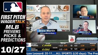 2022 World Series Picks, Predictions and Odds | Astros vs Phillies Preview | First Pitch for Oct 27