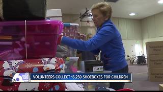 Volunteers collect 16,250 holiday gifts for kids