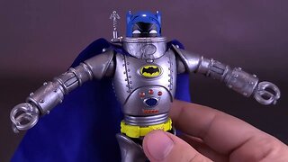 McFarlane Toys Batman '66 Series Robot Batman Figure @TheReviewSpot
