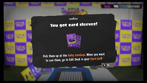 Splatoon 3 - Tableturf Battle - Harmony's Card Sleeve