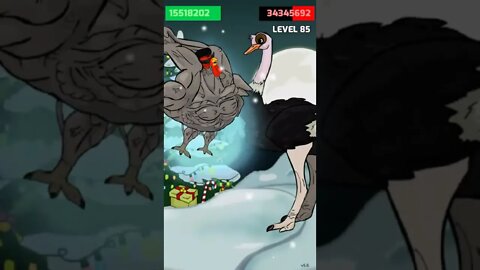 taguro vs ostrich level 85 , how many punches taguro need ? || full videos on the channel