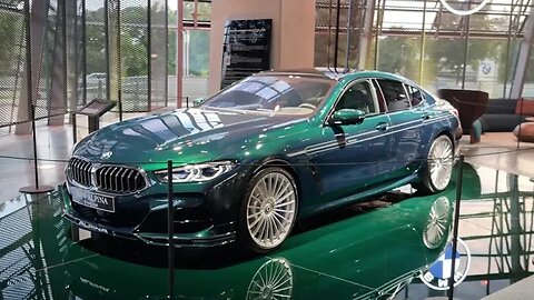 [8k ] BMW Alpina B8 Grand Coupe Alpina Green