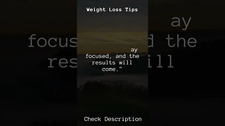 Weight loss methods that actually works || 5 weight loss quote #Shorts
