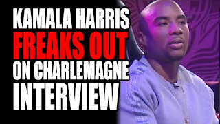 Kamala Harris FREAKS OUT on Charlemagne Interview
