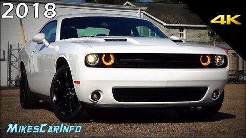 2018 Dodge Challenger SXT Blacktop - Ultimate In-Depth Look in 4K