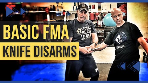 Basic FMA Knife Disarms - #FMA