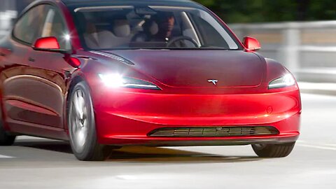 The New Tesla Model 3 (2024) Interior and Exterior Design