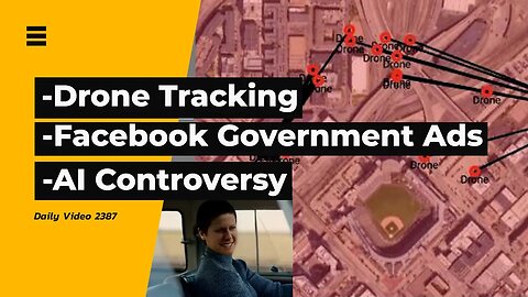 Remote ID Rogue Drone Tracking, BC Government Facebook Ad Spending, Elis Regina AI