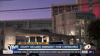 San Diego County declares emergency over coronavirus