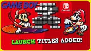 Three Launch Titles for the Game Boy Drop on Nintendo Switch Online