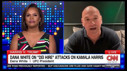 Dana White DESTROYS CNN Host on Kamala Harris and DEI Narrative