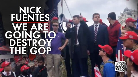 Nick Fuentes: We Are Going to Destroy the GOP Establishment