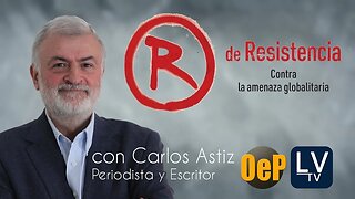 R de Resistencia contra la amenaza globalista