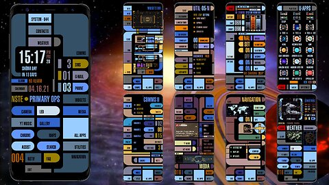 TREK: Total Interface (Large) (Not official Star Trek, "LCARS" or affiliated with CBS or Paramount)