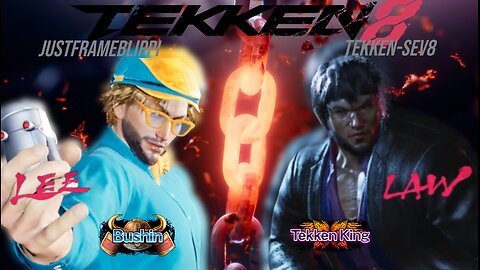 Tekken 8 Ranked - Road to Tekken King - JustFrameBlippi(Lee-Bushin) vs Tekken-Sev8(Law-Tekken King)