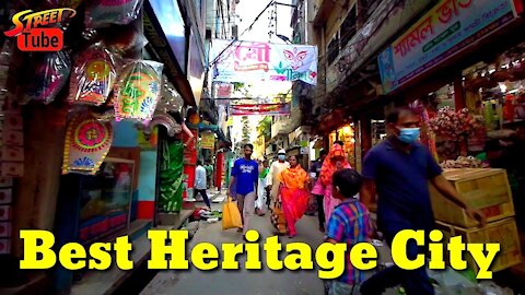 Most Beautiful Heritage City in The World | Travel Dhaka Old Town | Street View | Visit Old City