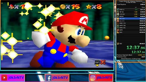 I FINALLY GOT A NEW PB IN SM64 16 Star