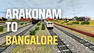 Arakonam To Bangalore Train Race Simulation