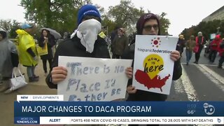 Major changes to DACA program