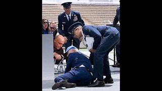 Biden Falling & Saying He Got Sand Bagged