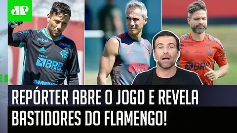 "NÃO É SUPOSIÇÃO! Fontes ME FALARAM que o Paulo Sousa quer..." Repórter ABRE O JOGO sobre o Flamengo