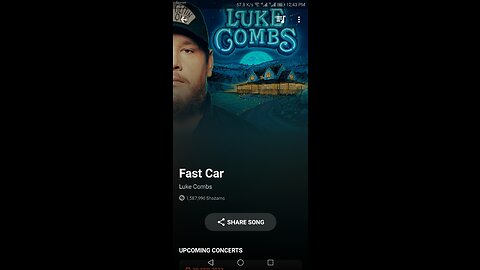 Luke combs fast car song