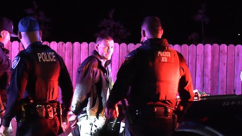 Police Take A Criminal into Custady after a West Sacramento Pursuit 8/8/2024