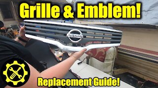 2007 - 2009 Nissan Altima How to Remove & Replace the Grille and Emblem Full Walk-Through