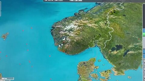 Coastal Norway Heat Anomalies Mar 7, 2023