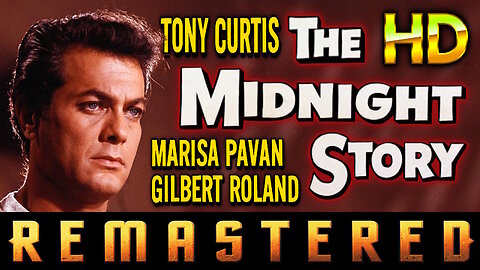 The Midnight Story - AI REMASTERED - HD - Film Noir Crime Movie