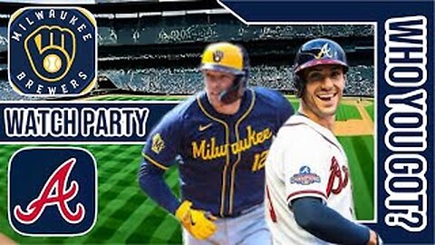 Milwaukee Brewers vs Atlanta Braves | Live Play by Play & Reaction Stream 3D Sim | MLB 2024 Game 112