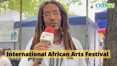 Raising Awareness for the Children at 51st International African Arts Festival - CHD TV