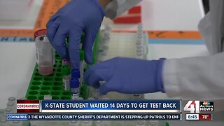 K-State student waited 14 days for COVID-19 test results