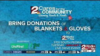 2 Cares for the Community: Warming Hearts and Hands Drive