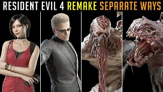 Resident Evil 4 - All Separate Ways Models in Extras