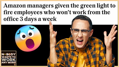 Amazon Green Lights Firing Employees Who Won’t Work In-Office 3 Days a Week | @GetIndieNews