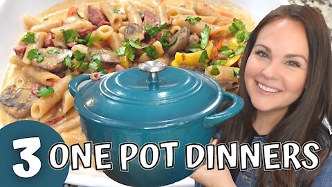 ONE POT DINNERS | WEEKNIGHT EASY MEALS | WHAT'S FOR DINNER | AMBER AT HOME