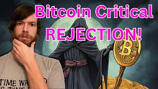 Bitcoin Critical REJECTION! E 636 #crypto #grt #xrp #algo #ankr #btc #crypto