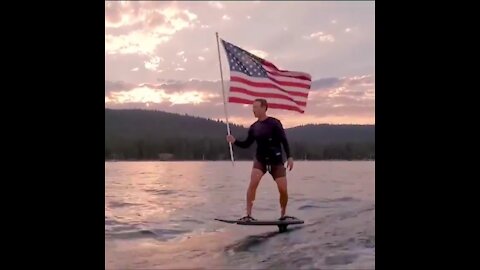 Odd Video - Mark Zuckerberg on July 4 While John Denver Music Plays