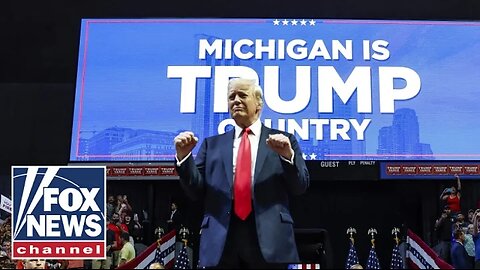 Trump rallies before 'packed' Michigan audience: Alexis McAdams