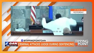 Three-Time Felon Attacks Las Vegas Judge During Sentencing | TIPPING POINT 🟧