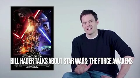 Bill Hader Dives into Star Wars: The Force Awakens | Exclusive Insights and Behind-the-Scenes