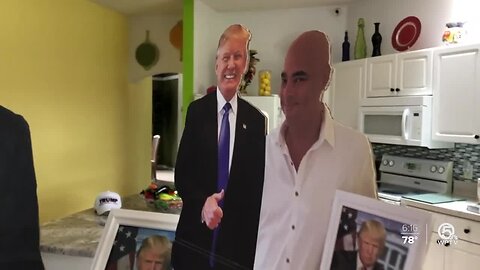 Port St. Lucie dialysis patient not allowed to bring life-size President Trump cardboard cutout for treatment