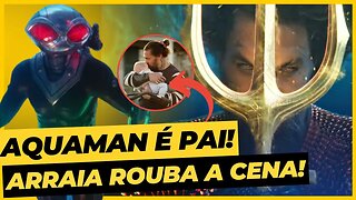 TRAILER AQUAMAN 2: O REINO PERDIDO É BOM! O FILME VAI SURPREENDER?! | REAÇÃO E ANÁLISE