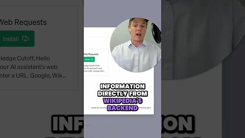 ChatGPT Plugin For Wikipedia #gpt #wikipedia #plugins #gpt4 #chatgpt