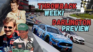 Throwback Week at Darlington: Check out these Awesome Paint Schemes for this Weekend!