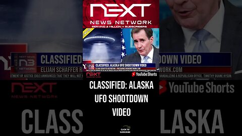 CLASSIFIED: ALASKA UFO SHOOTDOWN VIDEO #shorts